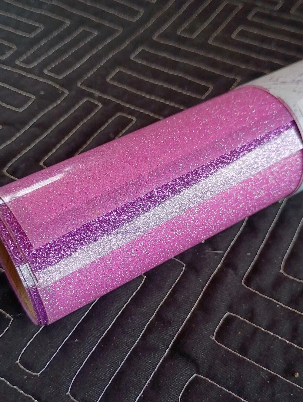 Cricut Glitter Adhesive Vinyl Rolls - Pink & Purple